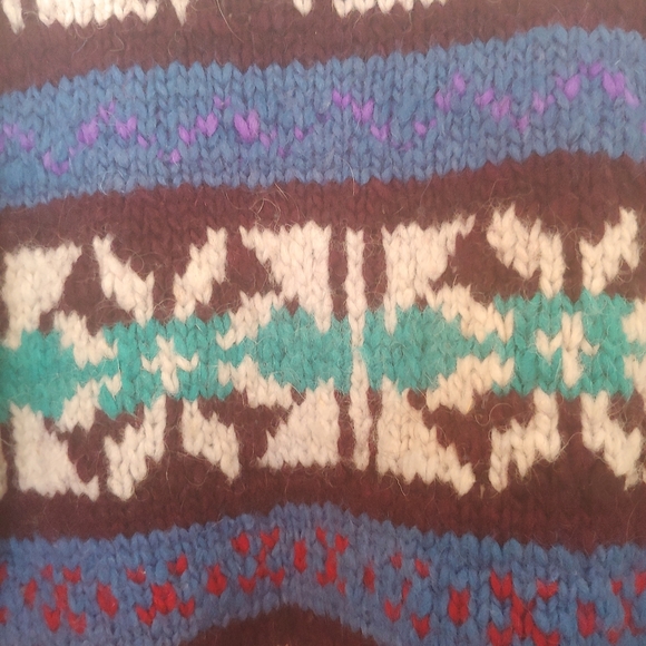 Ecuadorian WOOL Sweater - Picture 4 of 4